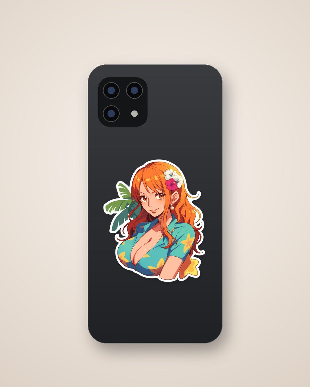 One Piece Nami Summer Sticker