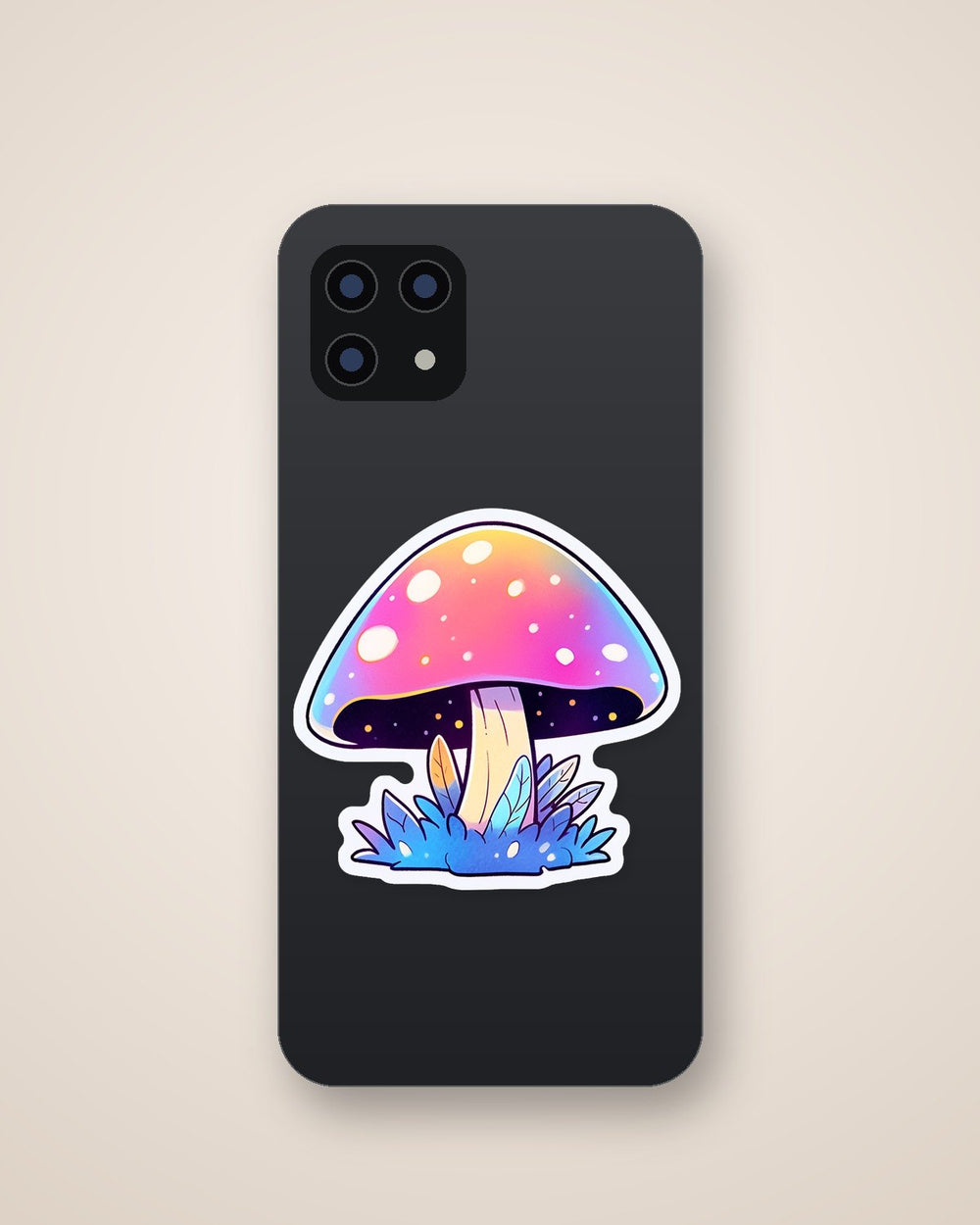 Aesthetic Fly Agaric Mushroom Sticker