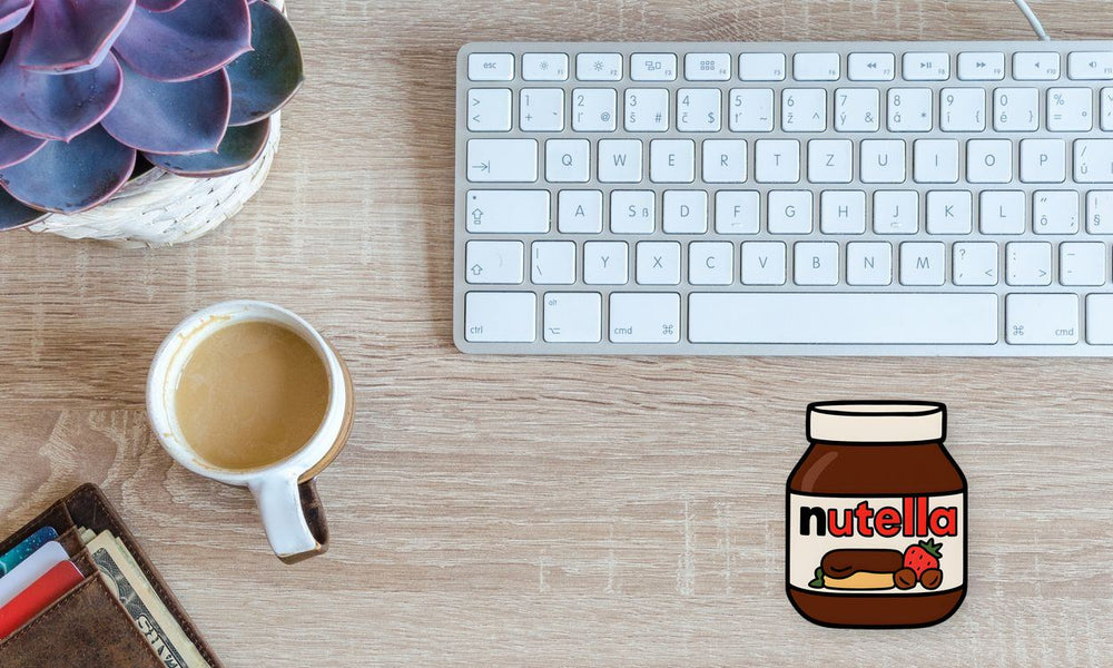Nutella Jar Cute Sticker