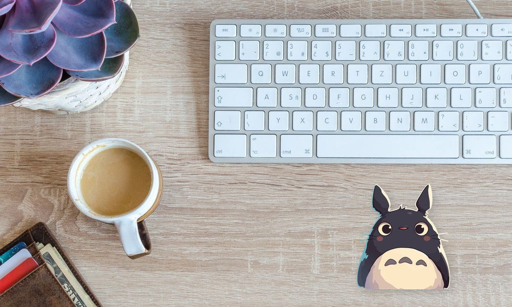 Totoro Cute Anime Face Sticker