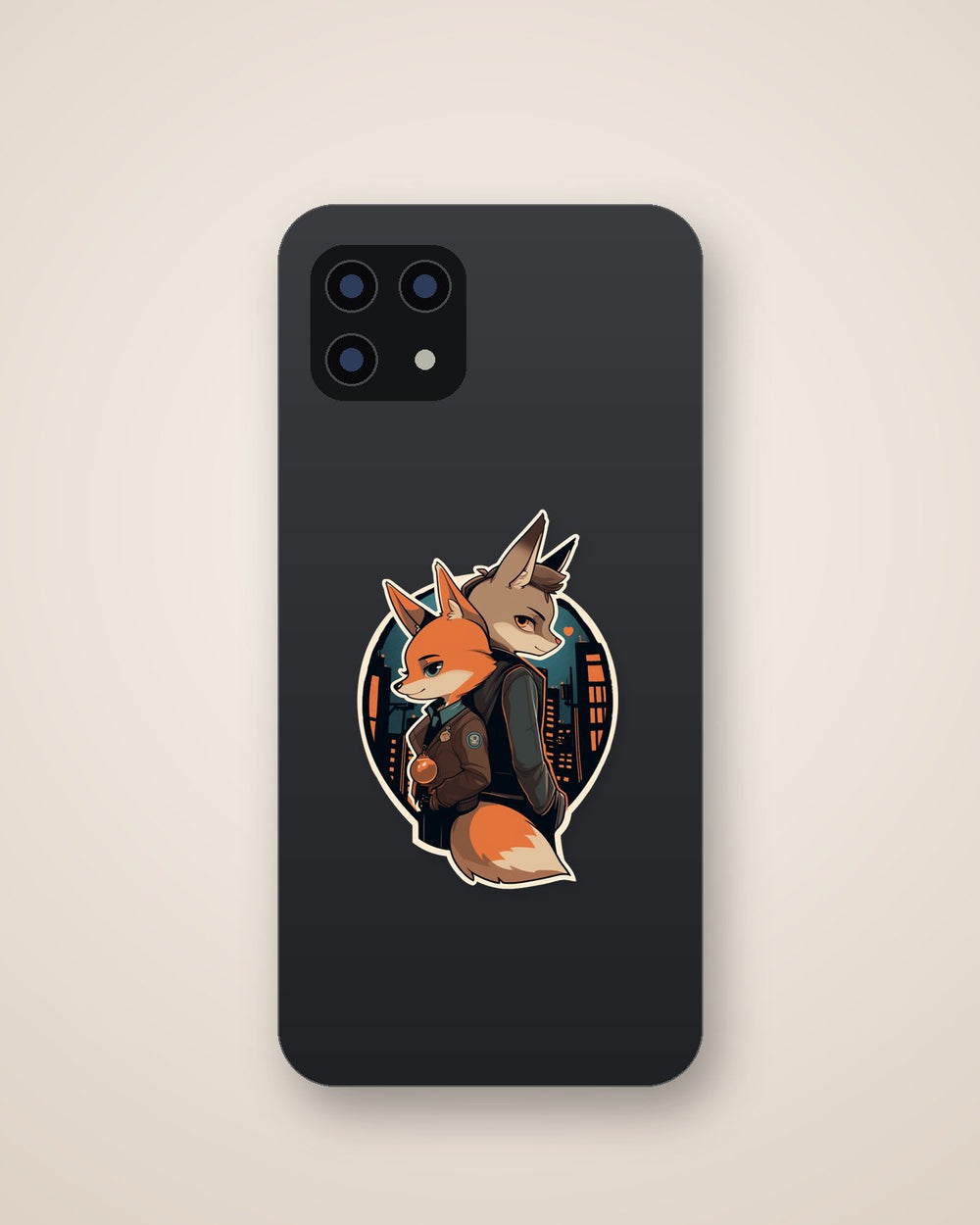 Fox & Wolf Detectives Sticker