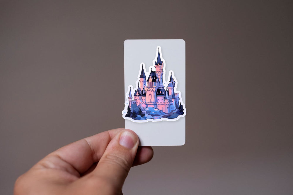 Pastel Castle Aesthetic Sticker