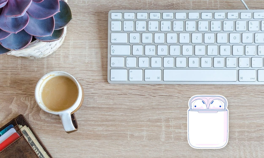 Cute Airpods Case Sticker