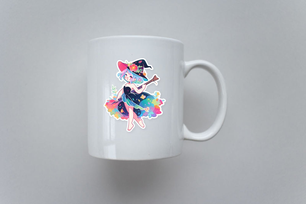 Aesthetic Forest Witch Sticker