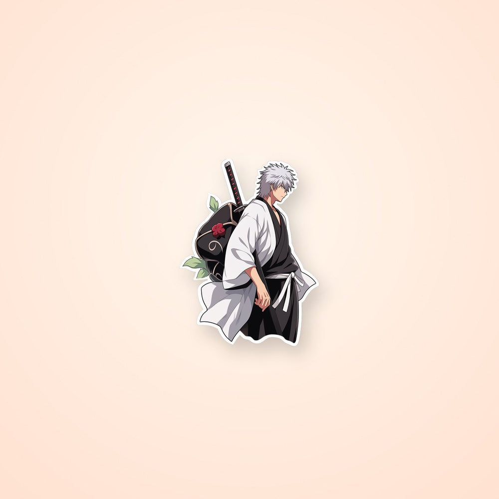 Gintama Sakata Gintoki Anime Sticker