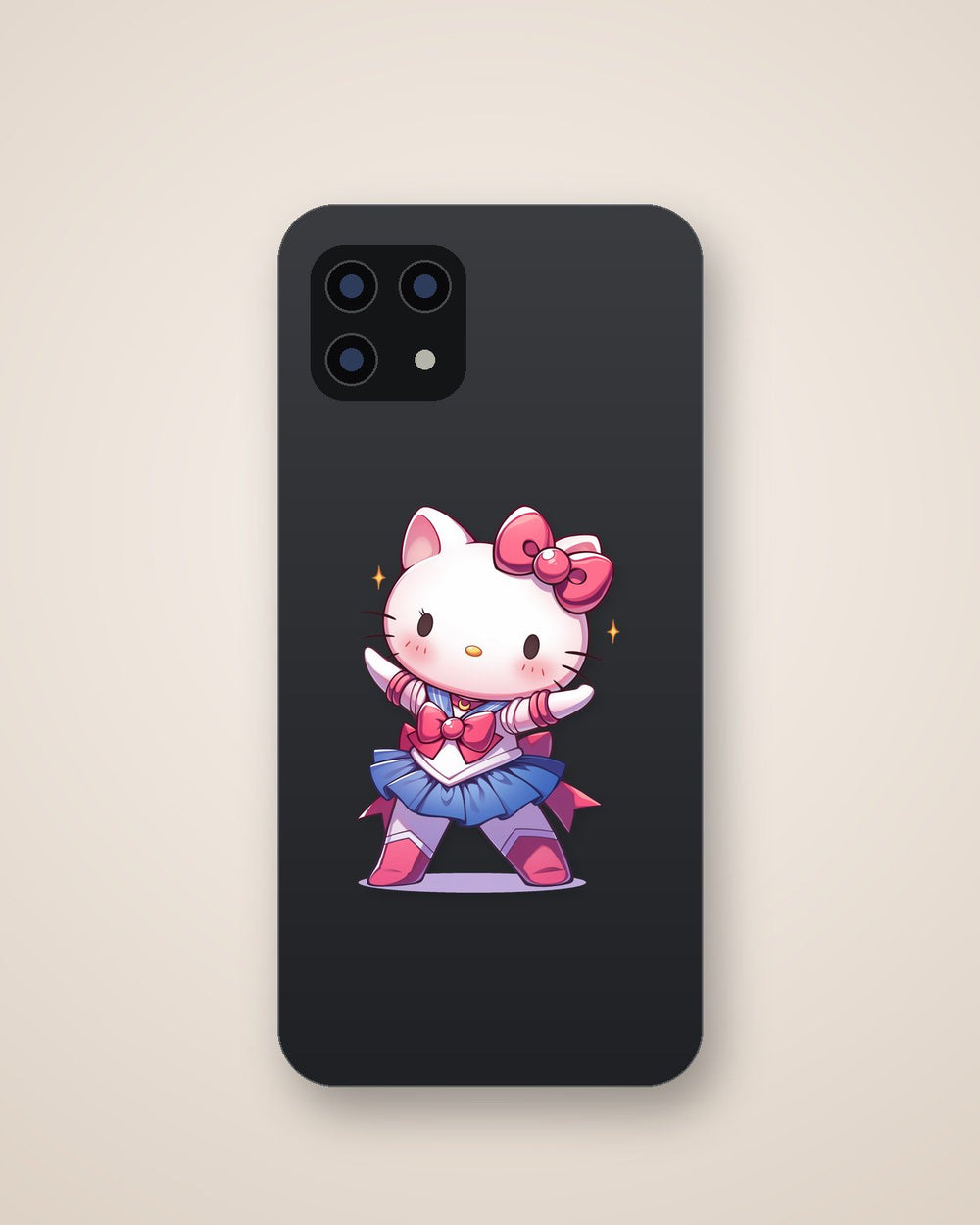 Hello Kitty Sailor Moon Cute Pose Clipart Sticker