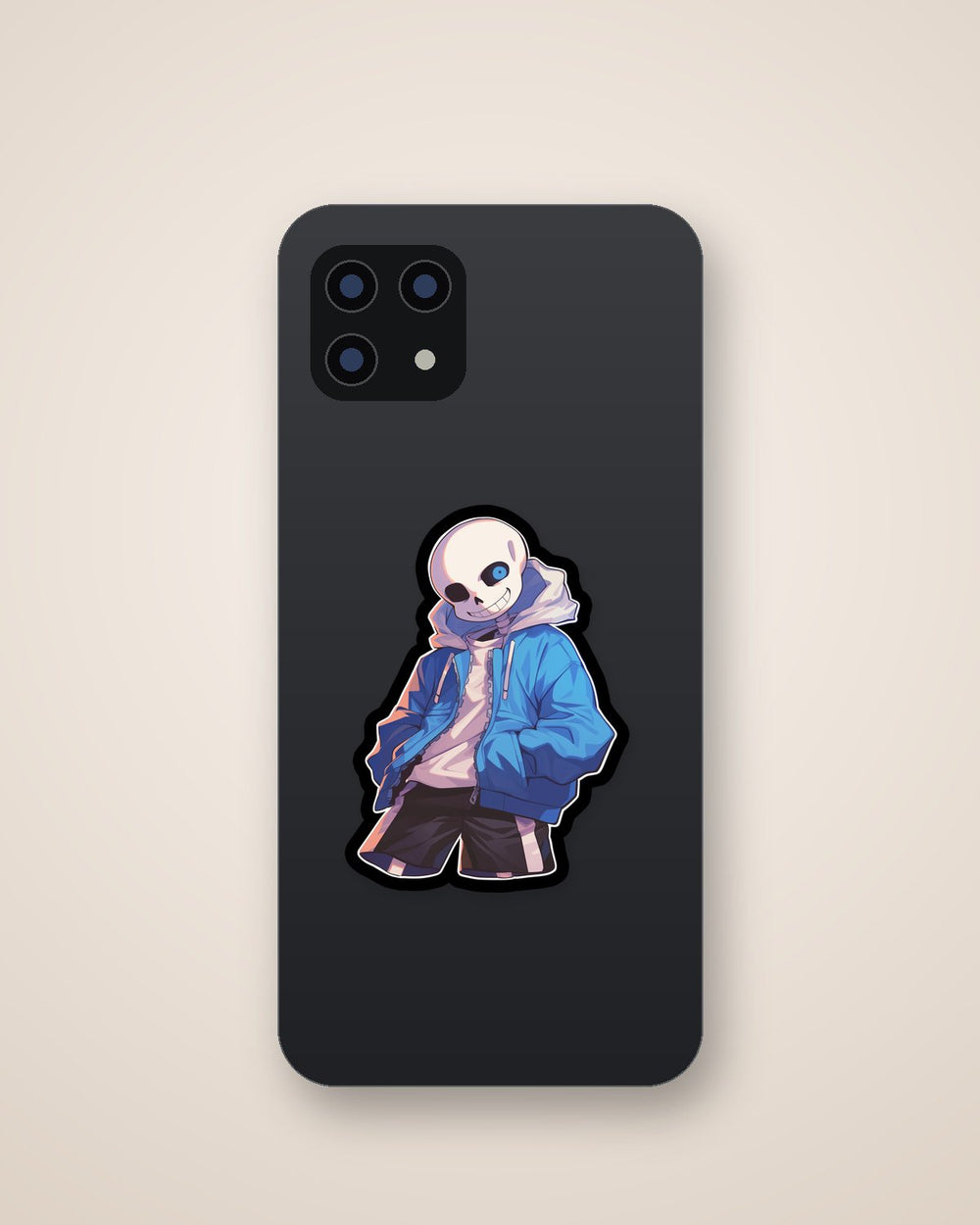 Sans Undertale Anime Style Sticker