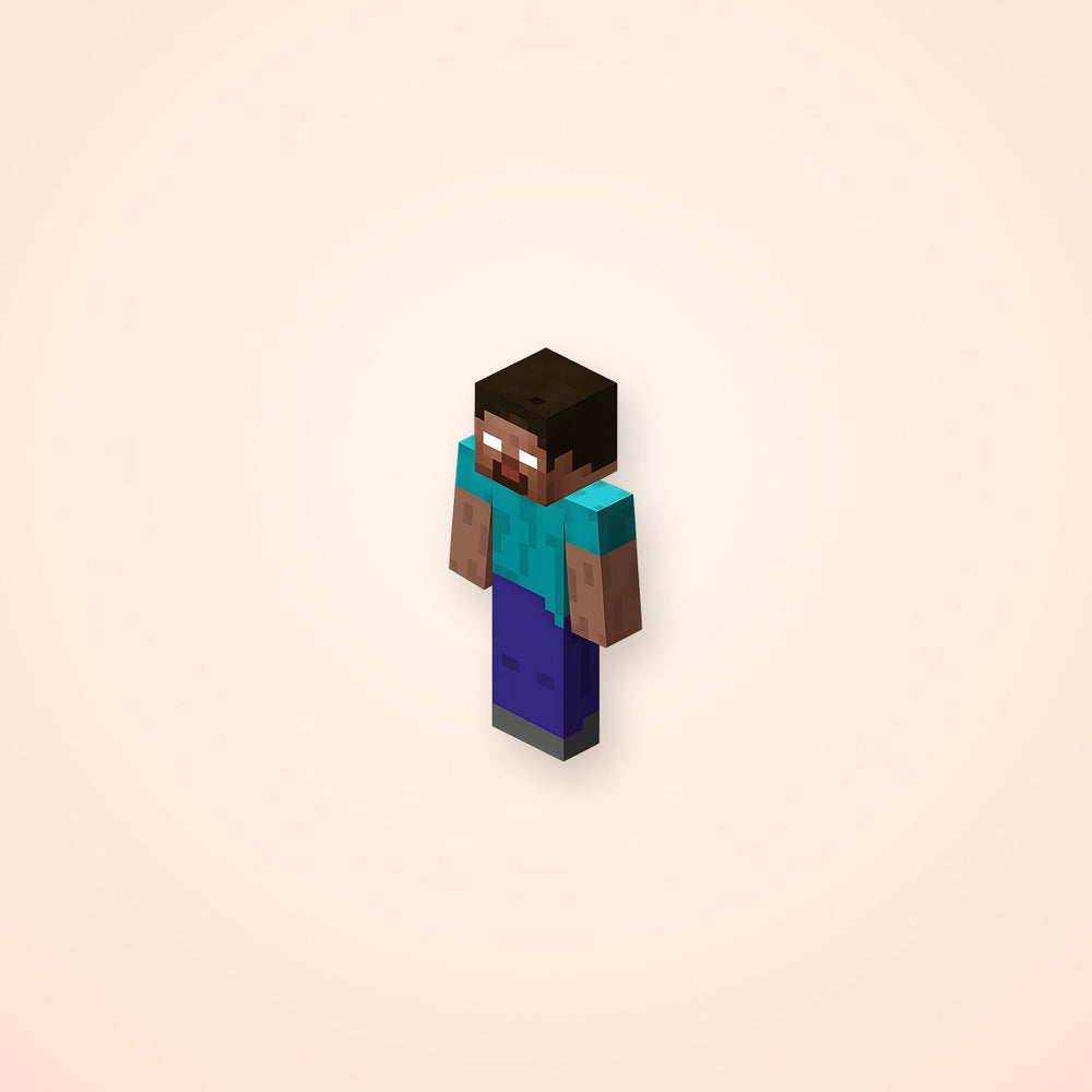 Minecraft Herobrine Sticker