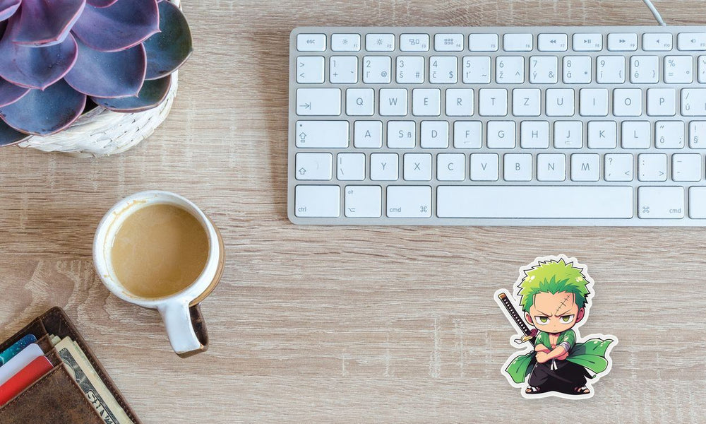 Chibi Roronoa Zoro Sticker