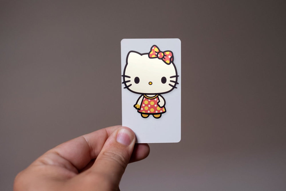 Hello Kitty Red Polka Dot Outfit Sticker