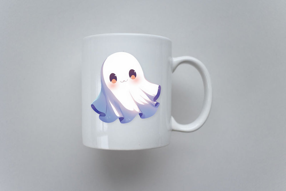 Cute Ghost Halloween Sticker