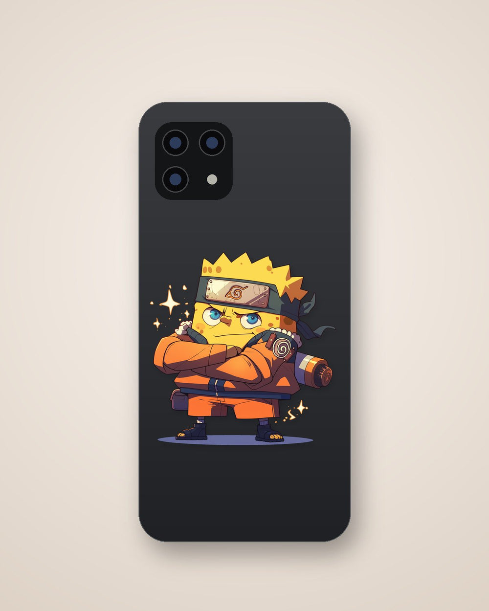 Spongebob Naruto Mashup Sticker