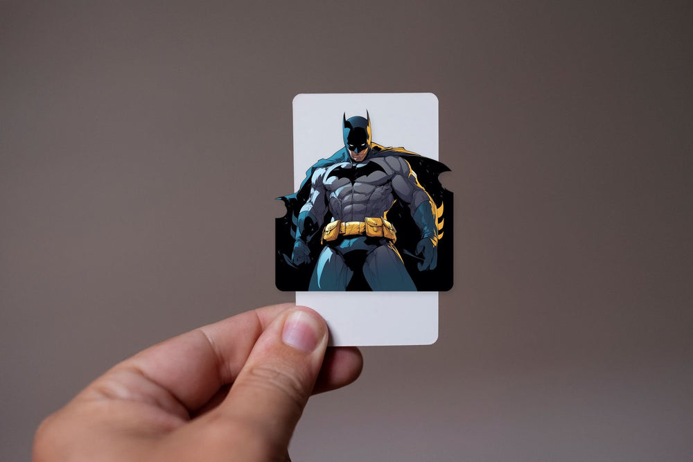 Batman Muscular Comic Pose Sticker