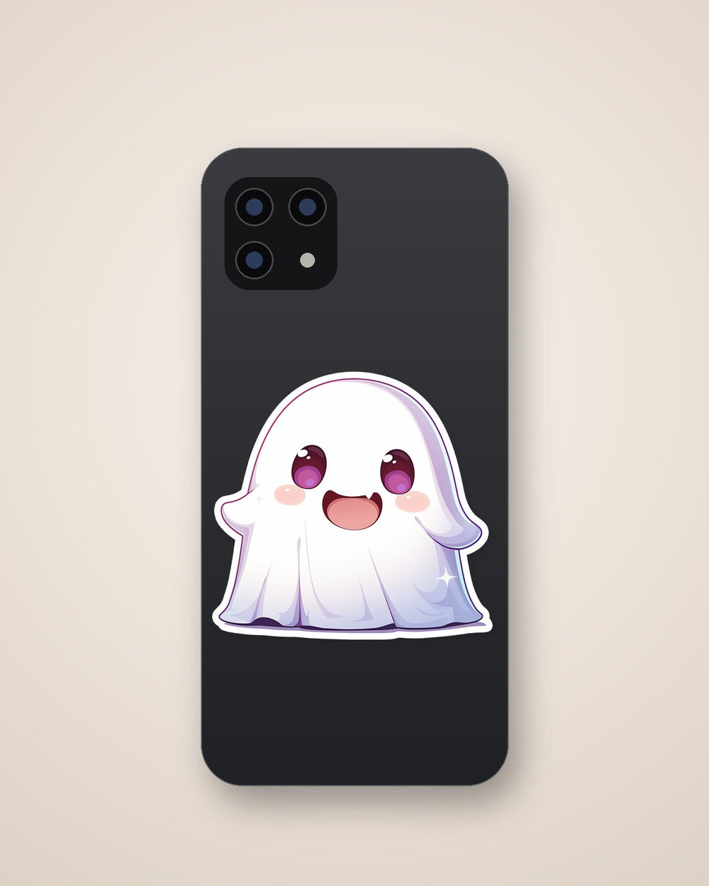 Cute Kawaii Ghost Halloween Sticker