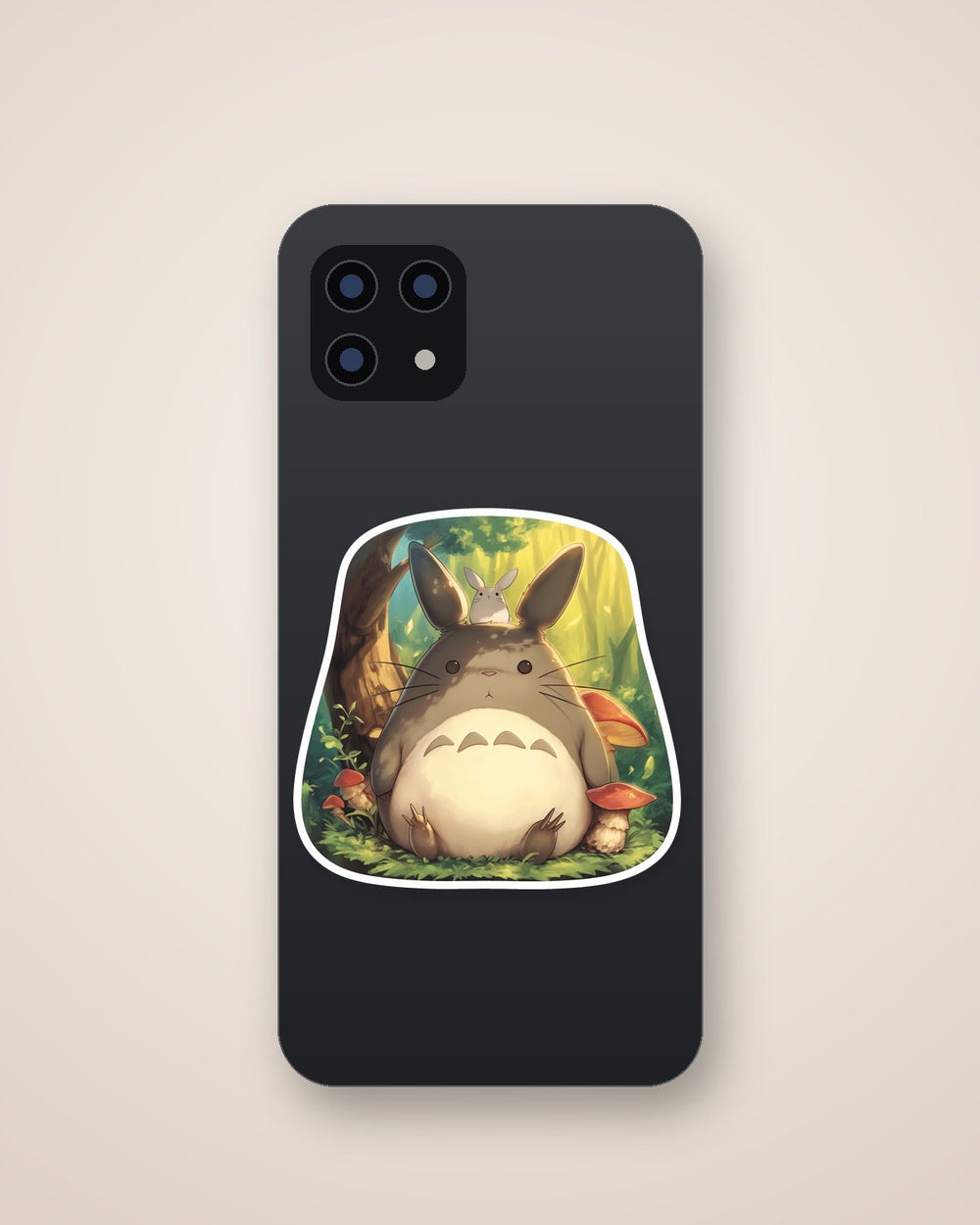 Totoro Forest Anime Sticker