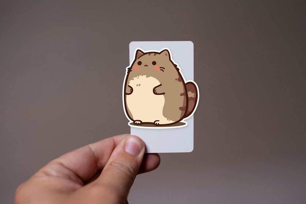Pusheen Fat Cat Sticker