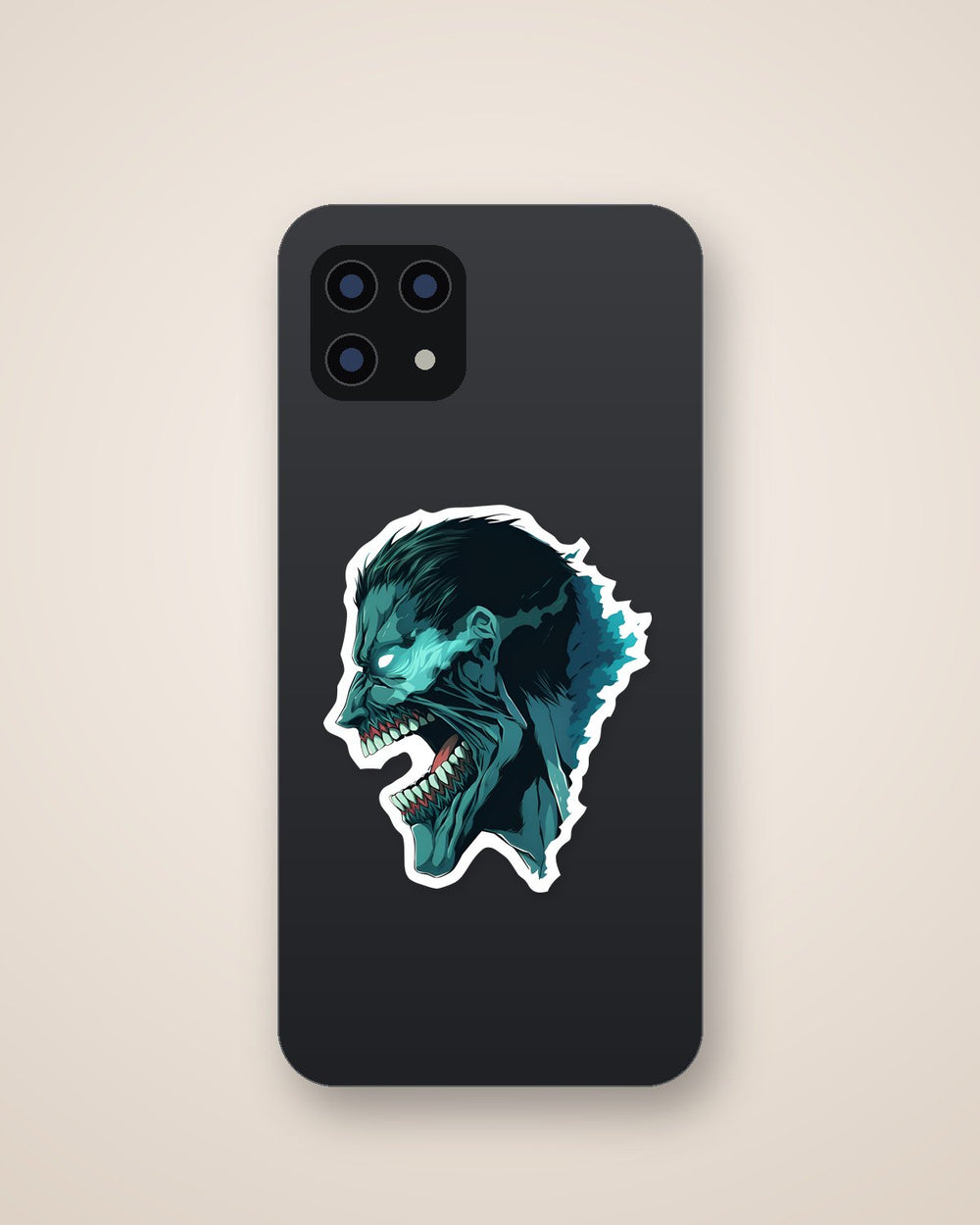 Aot Blue Titan Sticker
