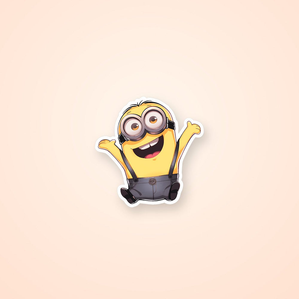 Happy Minion Sticker