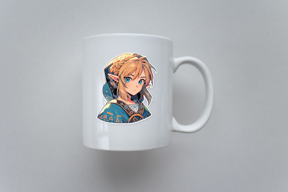 Zelda Hooded Link Sticker