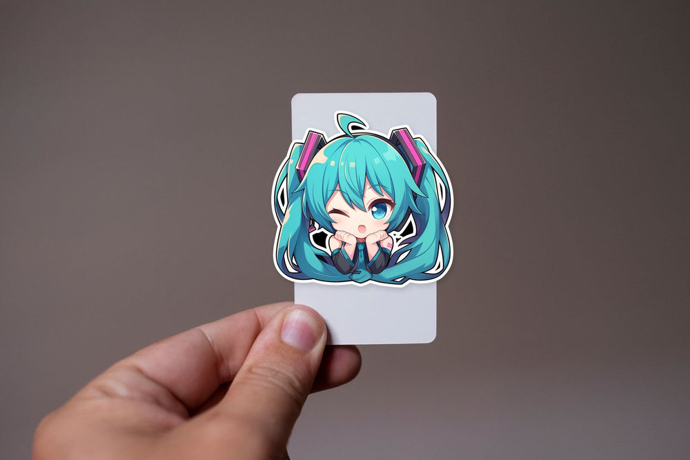 Hatsune Miku Chibi Anime Sticker
