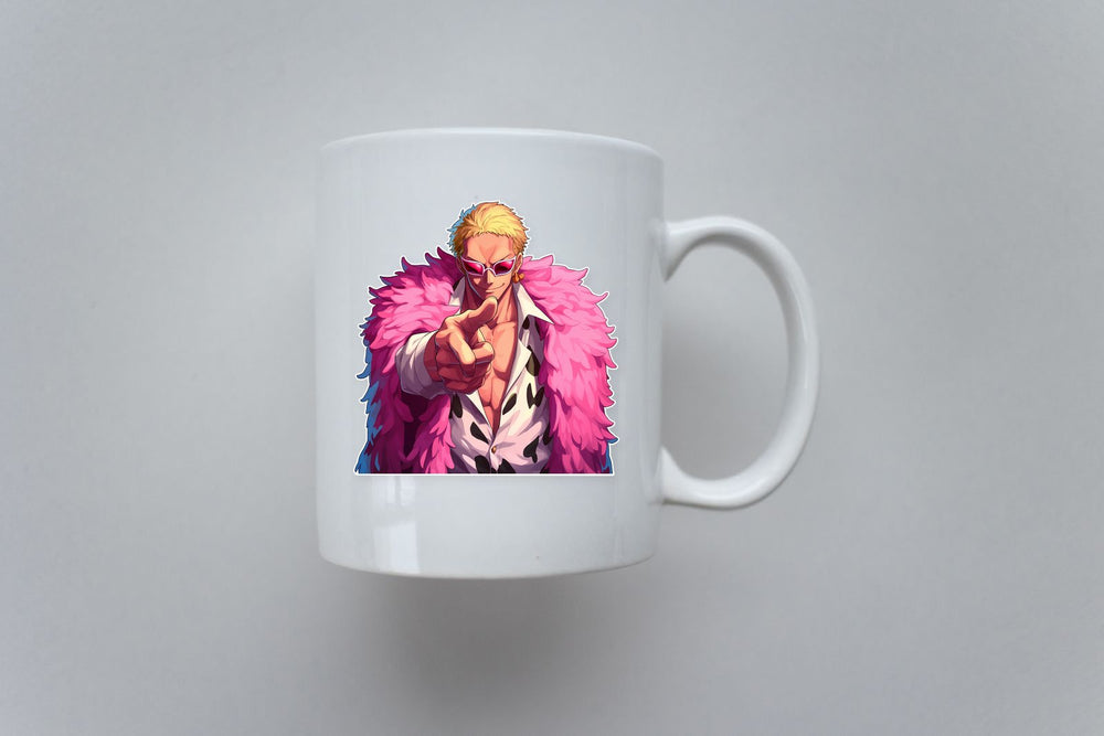 One Piece Doflamingo Pointing Sticker