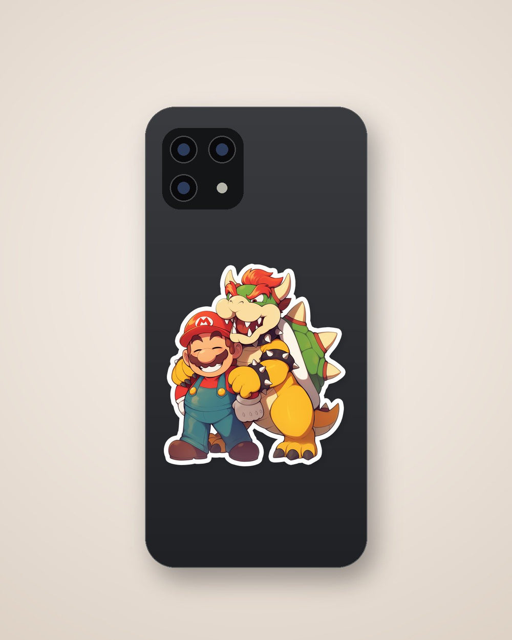 Super Mario & Bowser Friendship Sticker