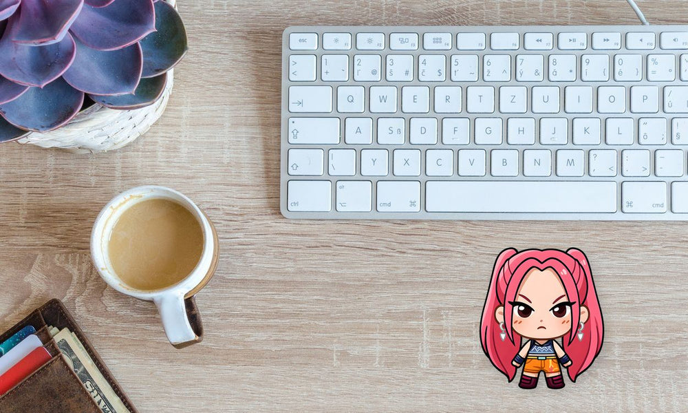 K-Pop Demon Hunters Chibi Mira Sticker