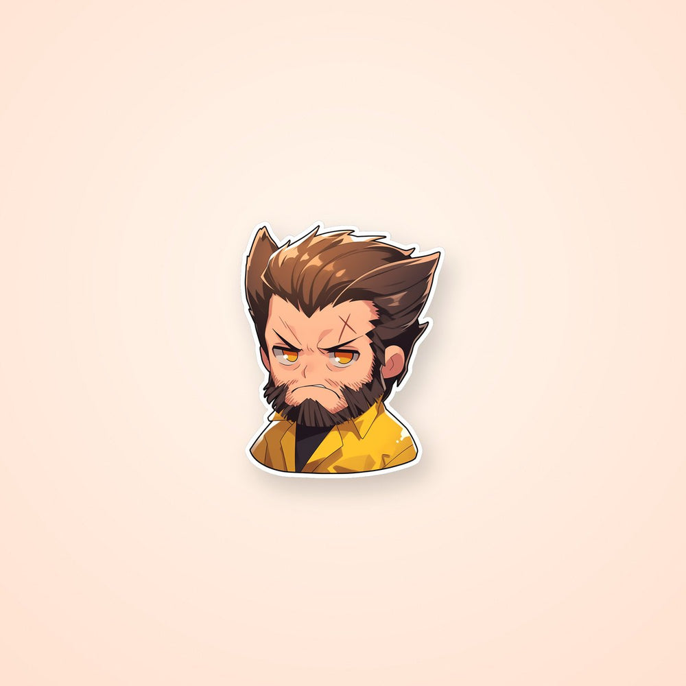 X-Men Chibi Wolverine Sticker