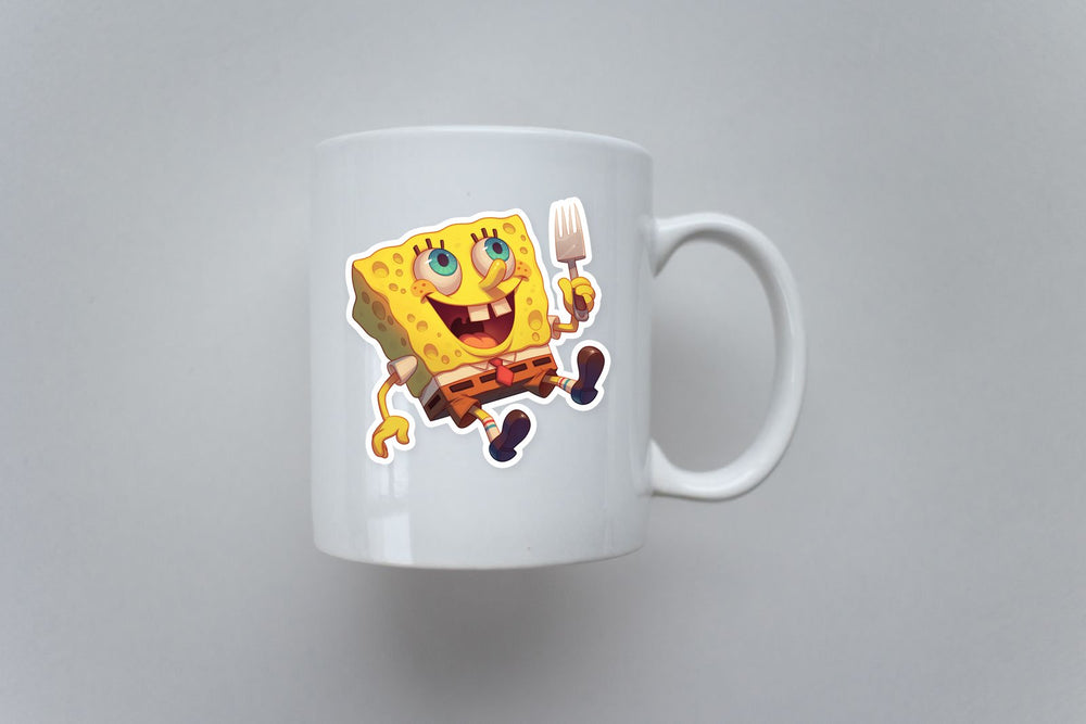 Spongebob Squarepants Happy Sticker