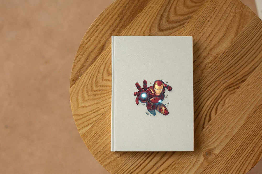 Iron Man Hero Pose Comics Style Sticker