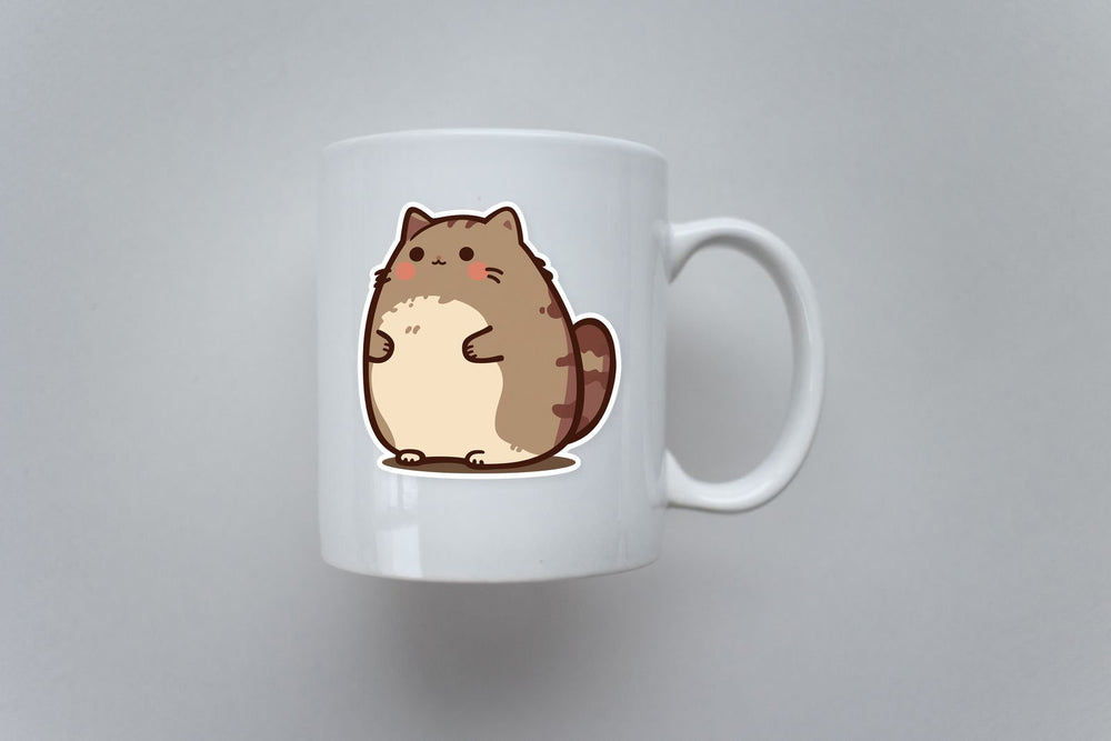 Pusheen Fat Cat Sticker
