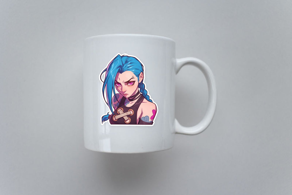 Arcane Crazy Jinx Sticker