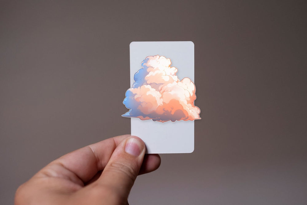 Aesthetic Sunset Clouds Sticker
