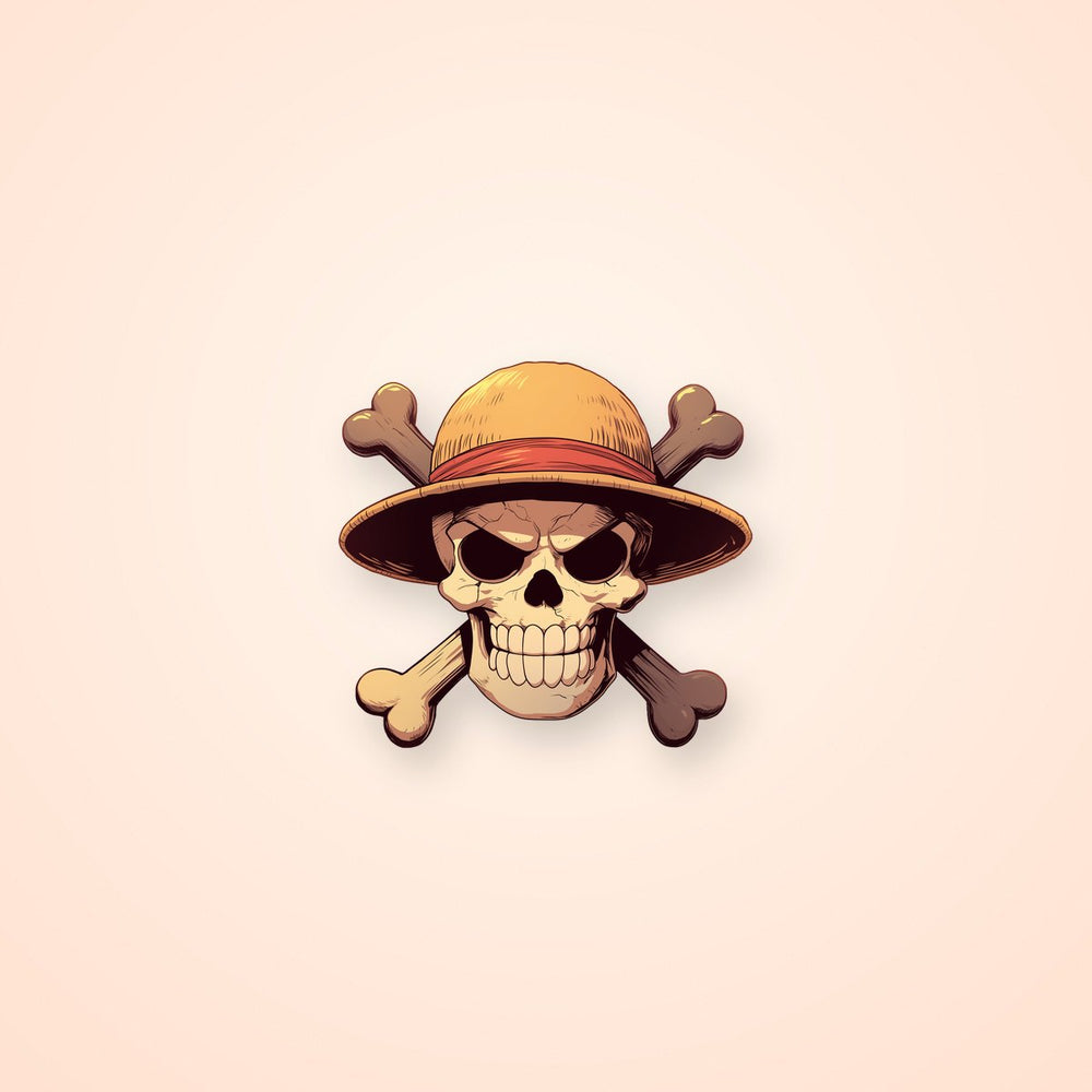 Straw Hat Pirate Sticker