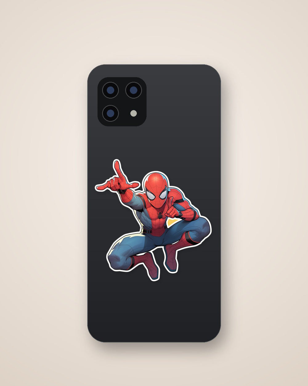 Spider-Man Action Pose Sticker
