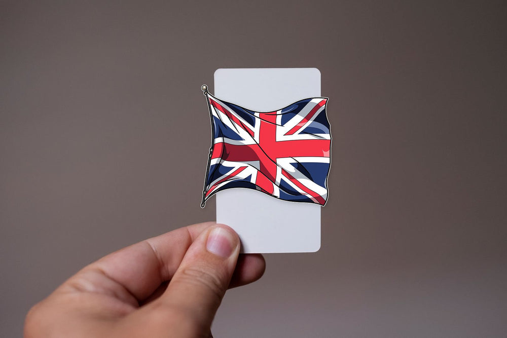 Great Britain Flag Aesthetic Sticker
