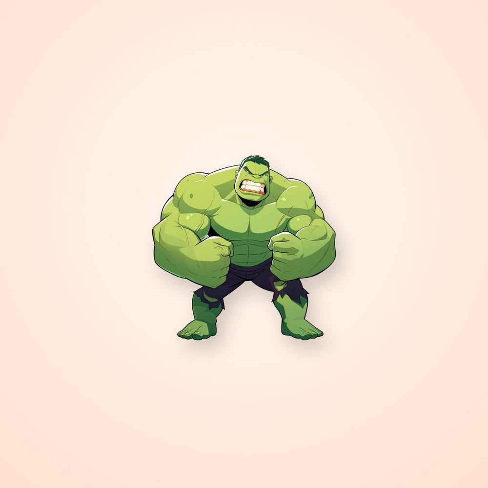 Hulk Smash Sticker