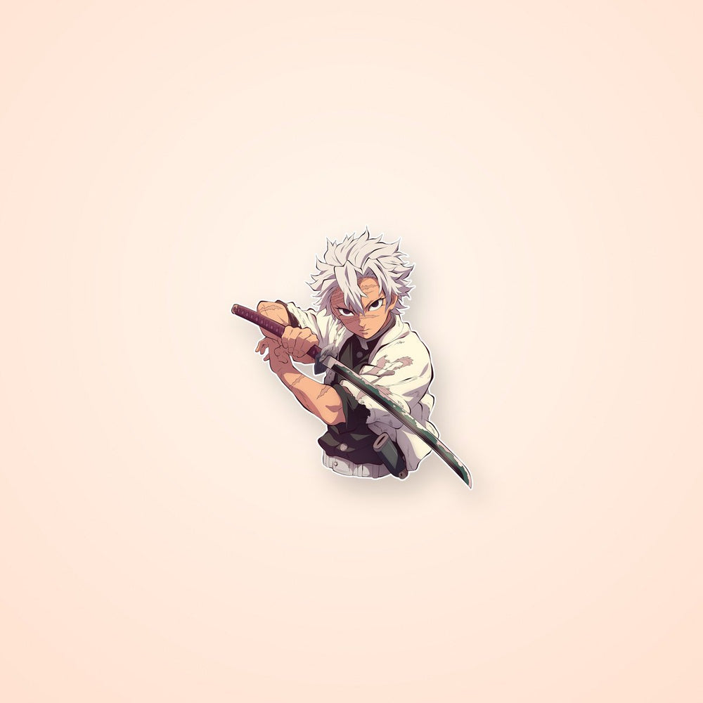 Sanemi Shinazugawa Demon Slayer Sticker