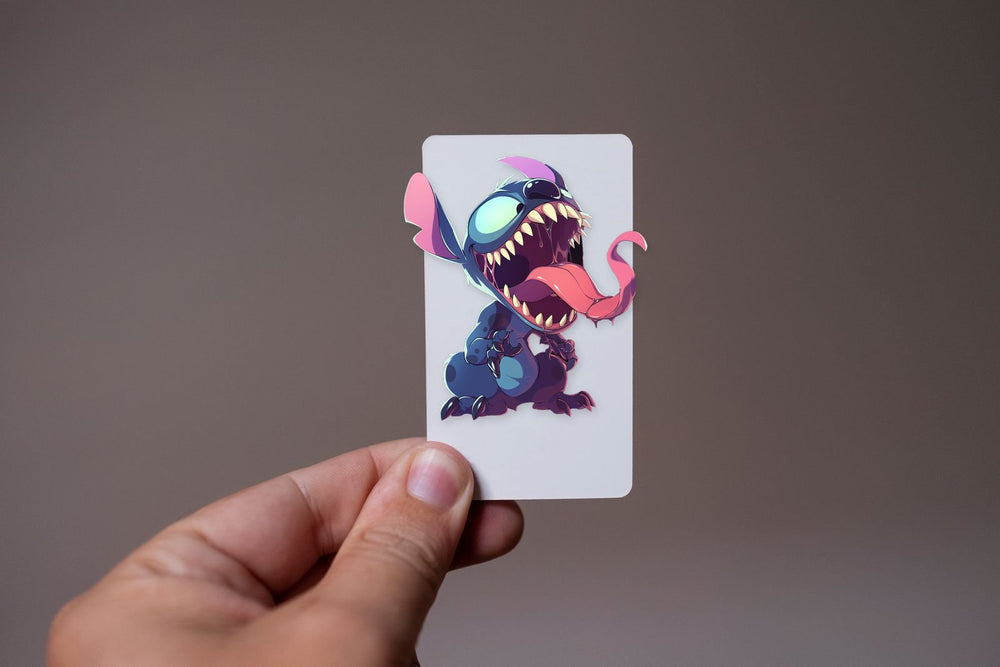 Evil Venom Stitch Sticker