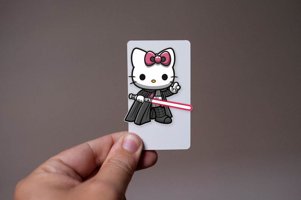 Hello Kitty Darth Vader Crossover Sticker
