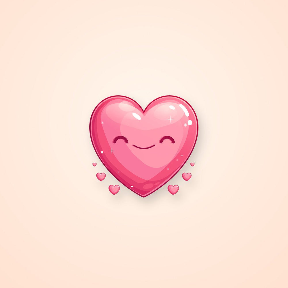 Cute Pink Heart Clipart