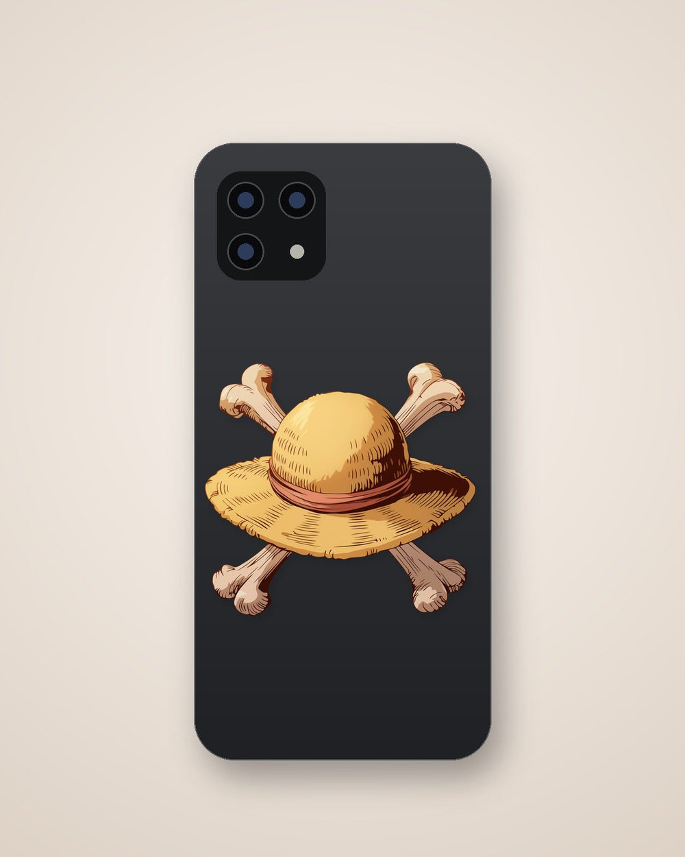 Retro Straw Hat Pirates Logo One Piece Sticker