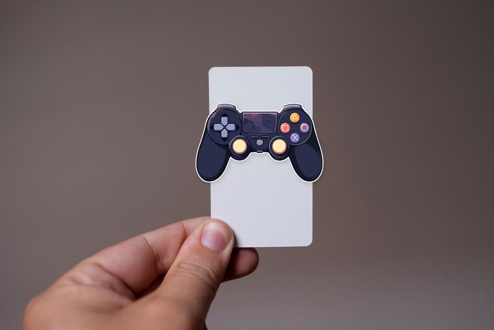 Black Ps4 Dualshock Aesthetic Sticker