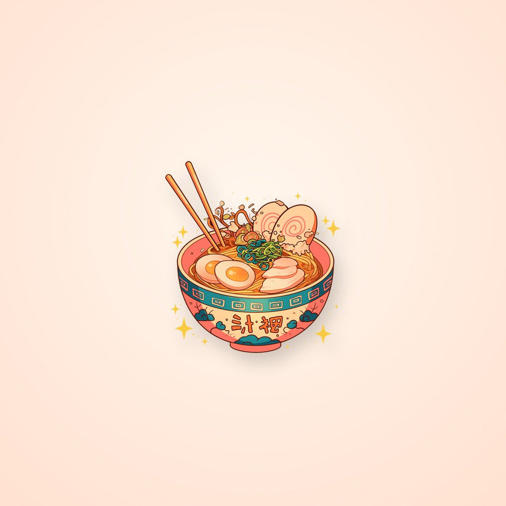 Delicious Ramen Bowl Sticker