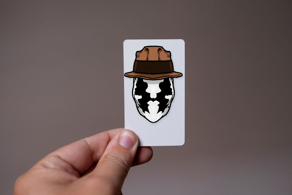 Watchmen Rorschach Mask Sticker