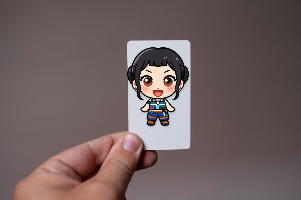 Chibi Zoey Kpop Demon Hunters Sticker
