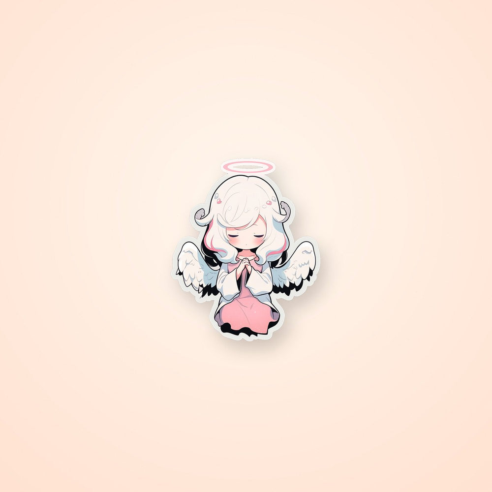 Cute Anime Angel Girl Sticker