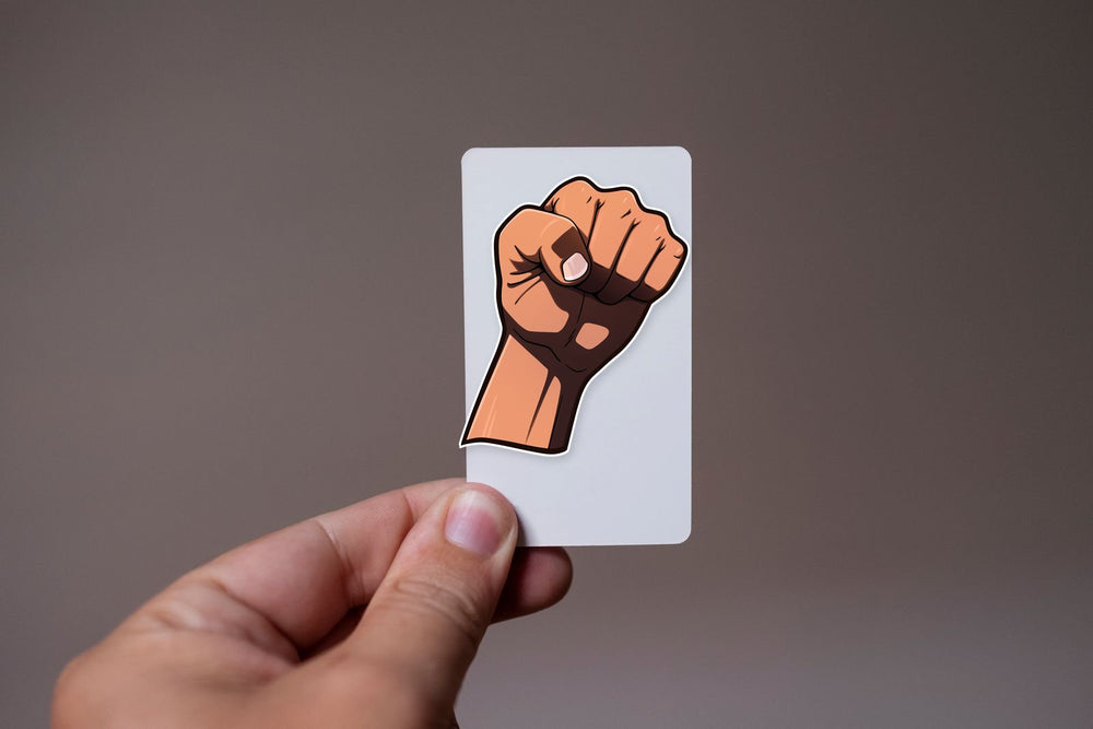 Fist Aesthetic Sticker
