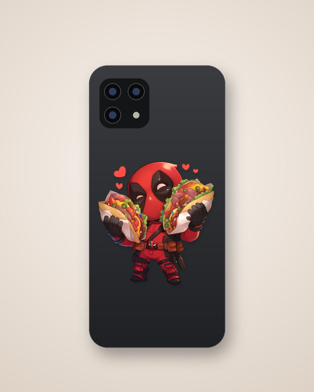 Cute Deadpool Taco Lover Sticker