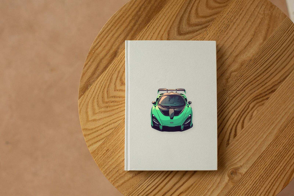 Mclaren Senna Front View Sticker